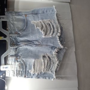 Shorts, light blue, size 7/28